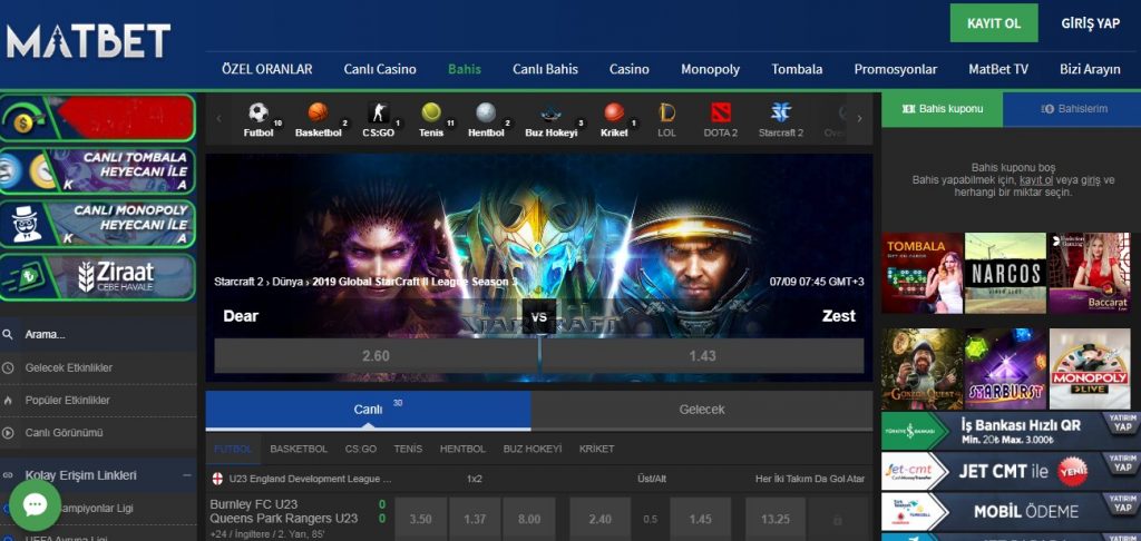 MATBET TV