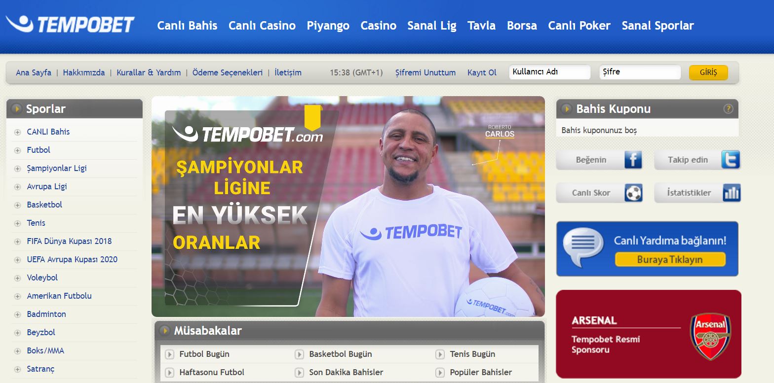 TEMPOBET GIRIŞ