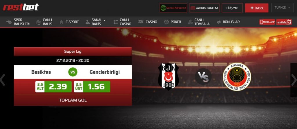 RESTBET GIRIŞ