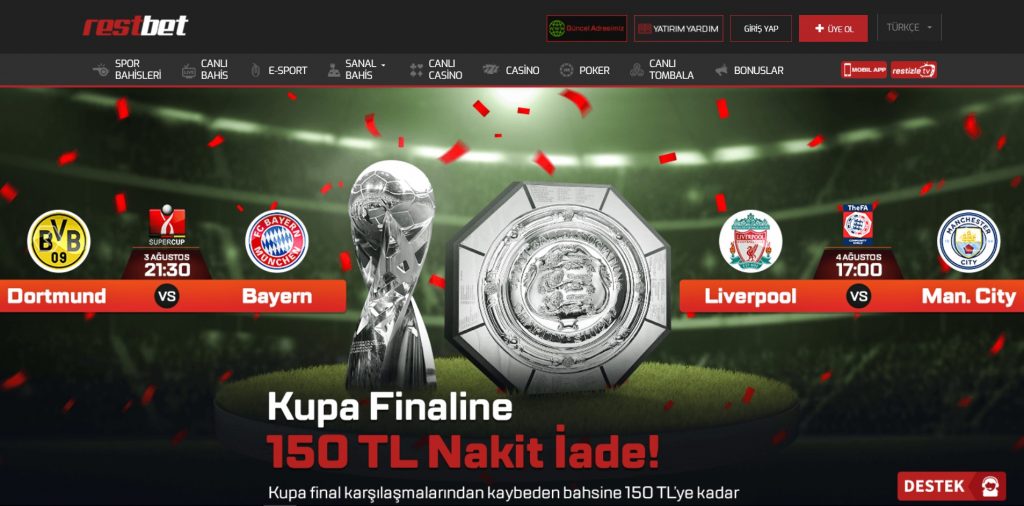 RESTBET GIRIŞ