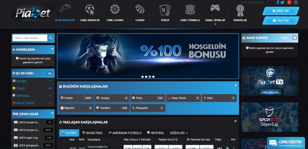 PIABET CANLI BAHIS