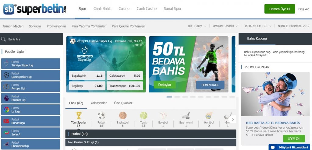 SUPERBETIN BAHIS