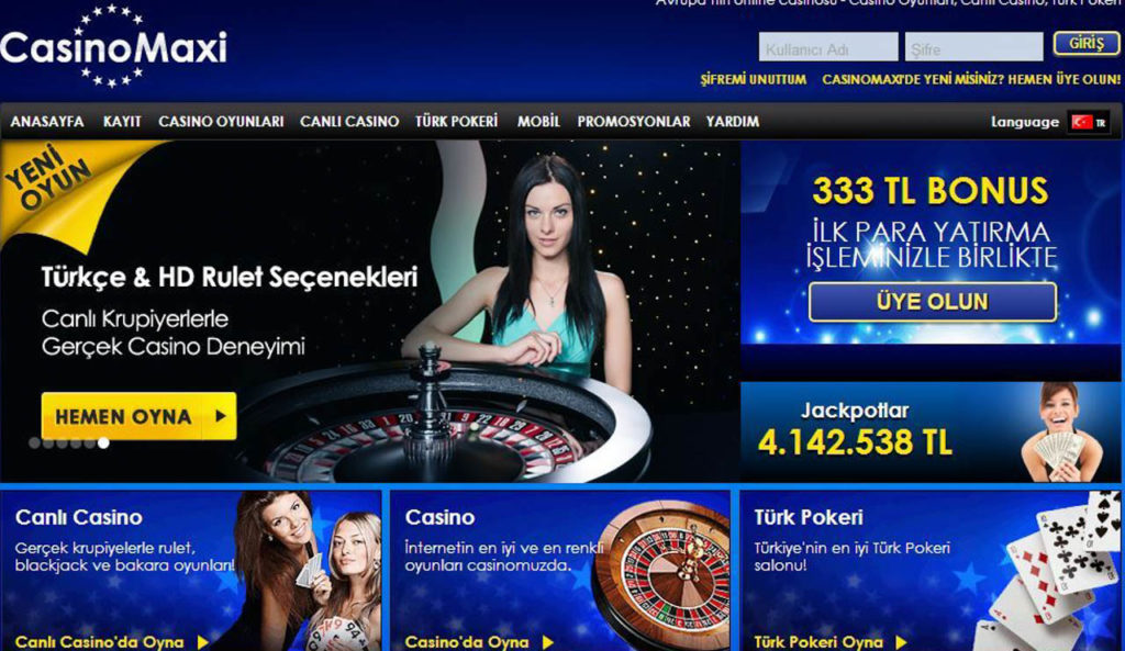 Casinomaxi Canli Bahis