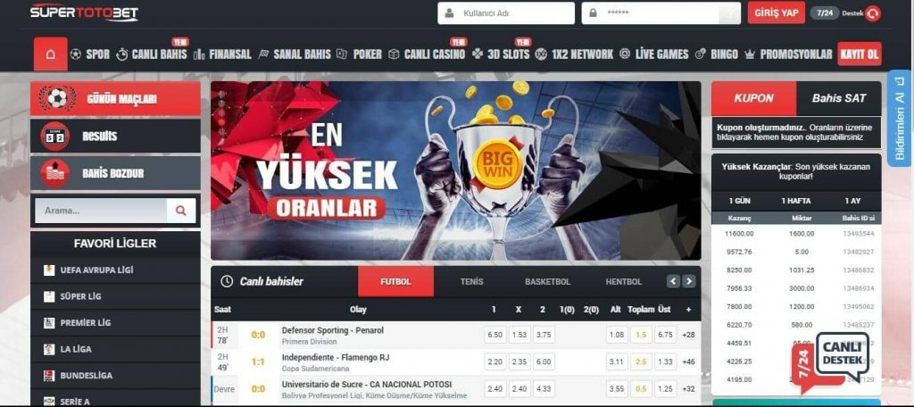 Supertotobet Bahis