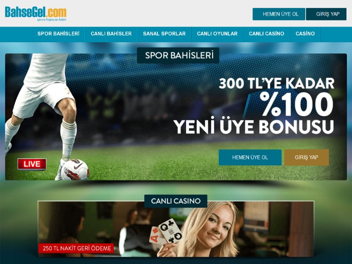 Bahsegel Canli Bahis