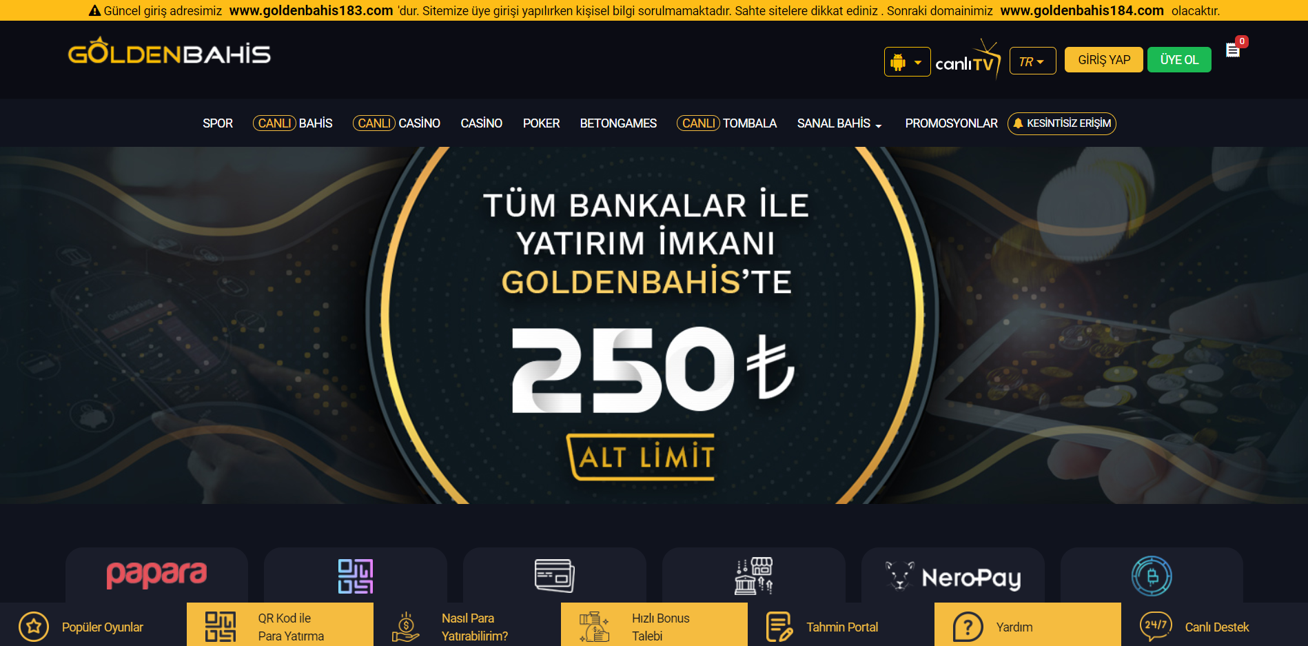 GoldenBahis Yeni Adresi