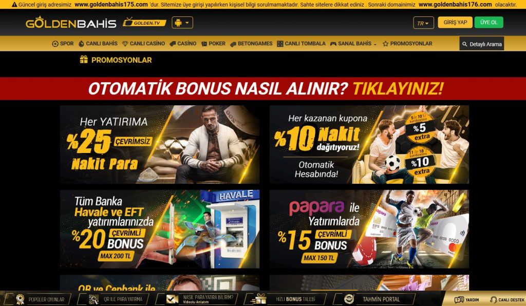 GoldenBahis Yeni Adresi