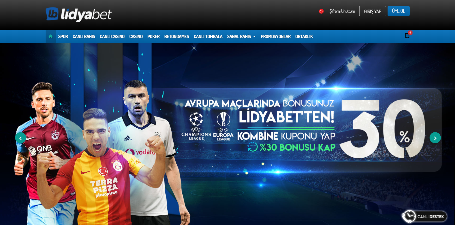 Lidyabet Canli Bahis