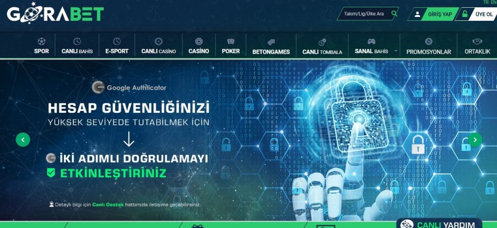 Gorabet Giriş