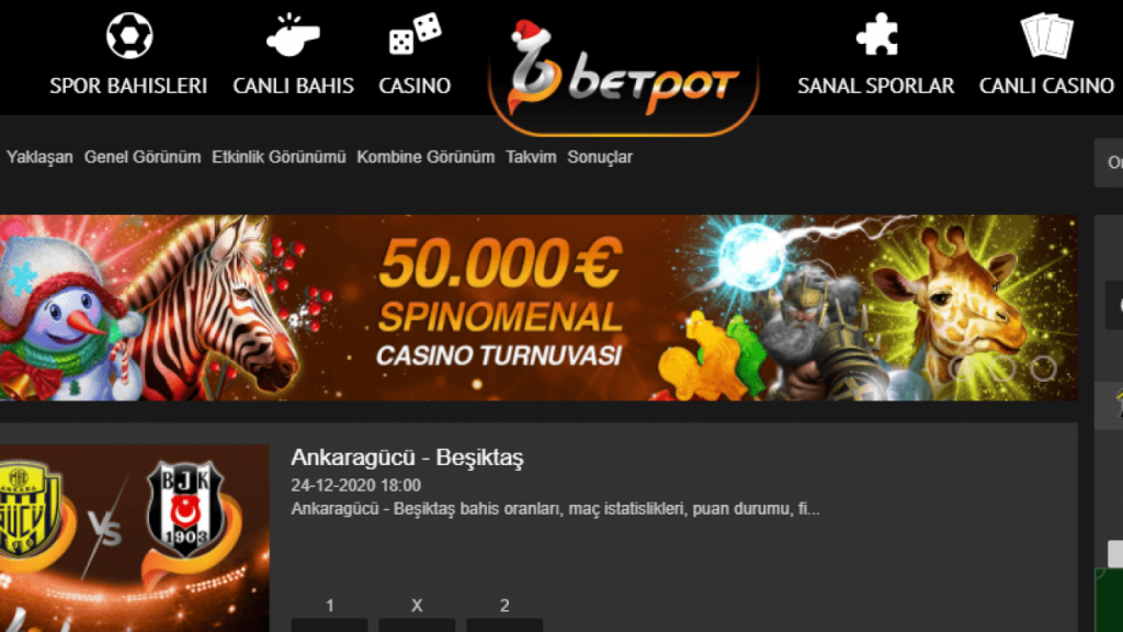 Betpot Mobil