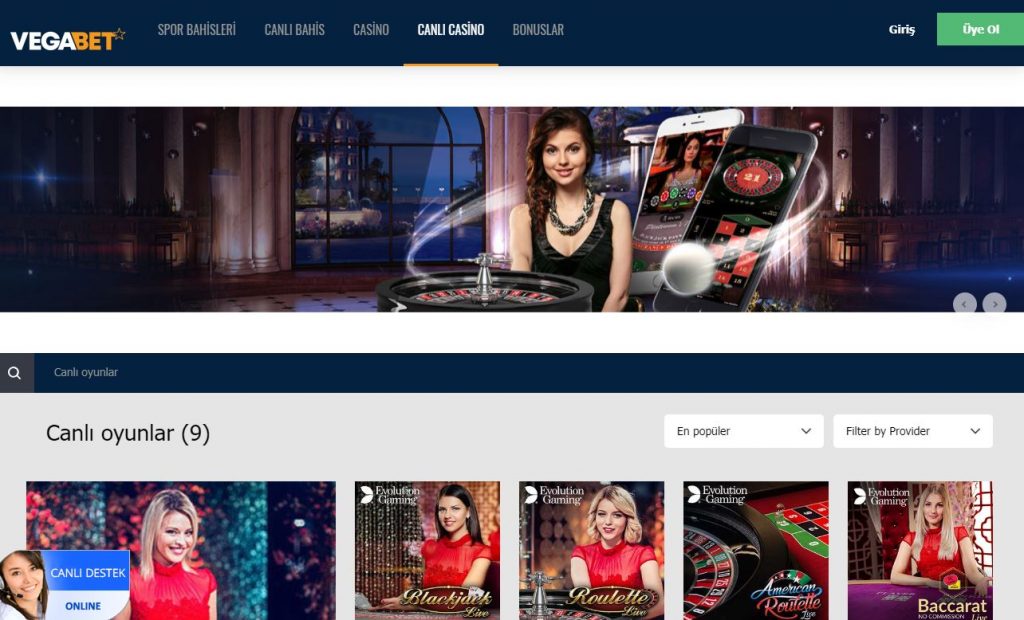 Vegabet TV