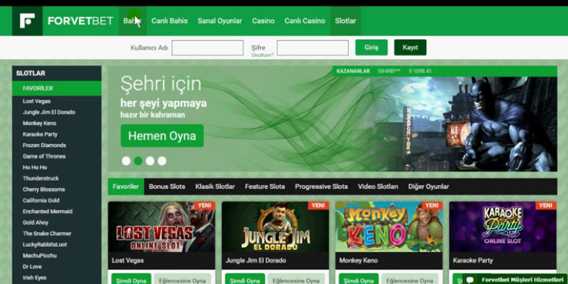 Forvetbet Canli Bahis