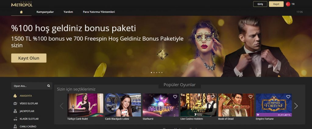 Casinometropol Yeni Adresi