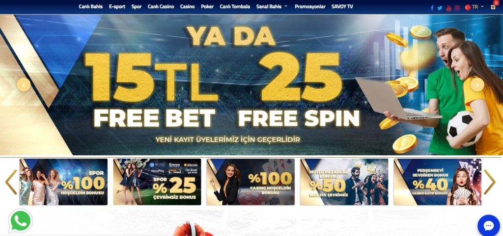 Savoybetting Giriş