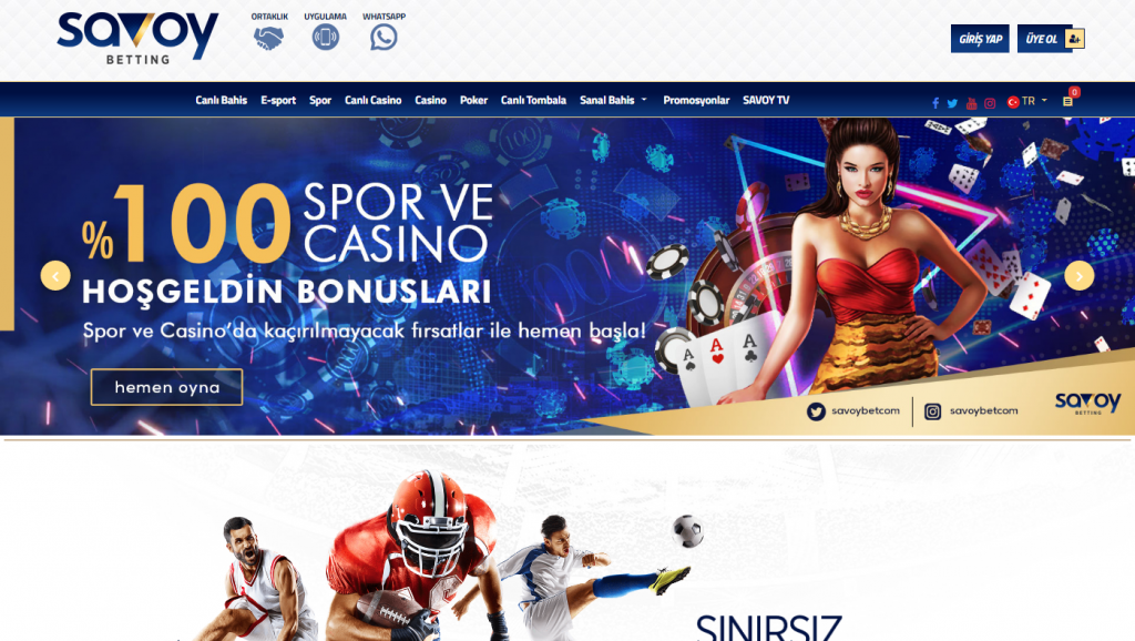 Savoybetting Giriş